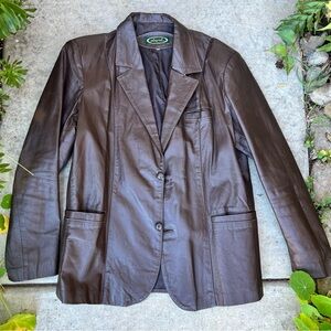 Men’s Vintage Leather Coat